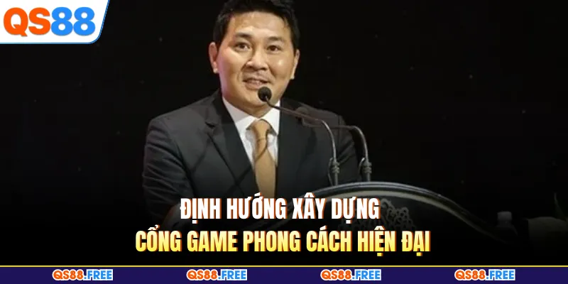 Nguyễn Minh Quân QS88 2 Định hướng xây dựng cổng game phong cách hiện đại
