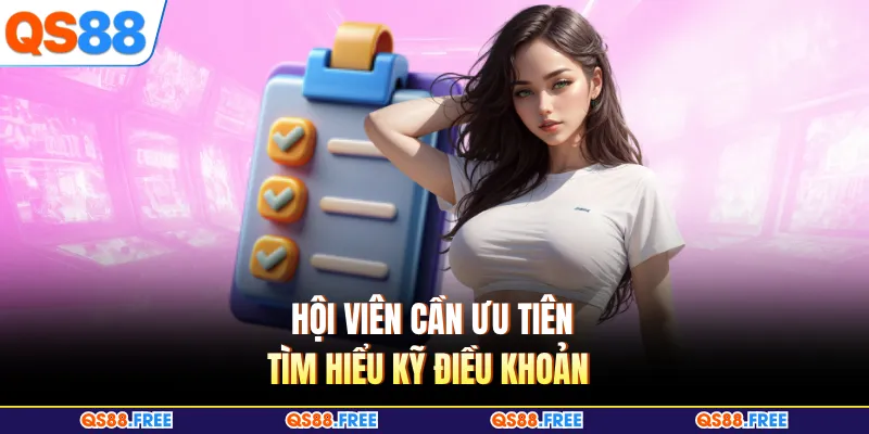 Điều Khoản QS88 4 Hội viên cần ưu tiên tìm hiểu kỹ điều khoản